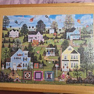 CEACO Jane Wooster Scott "VICTORIAN KALEIDOSCOPE" 750 Puzzle 18" x 24" COMPLETE